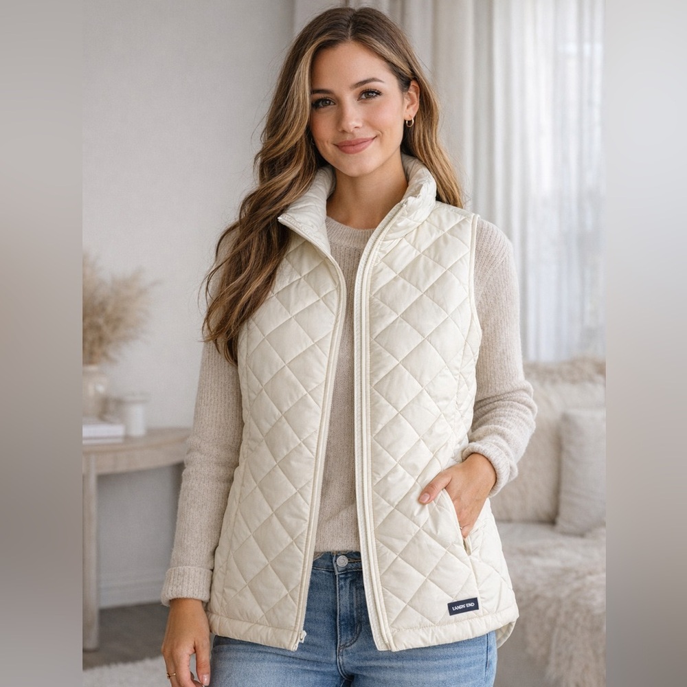 Lands End Puffer Vest
